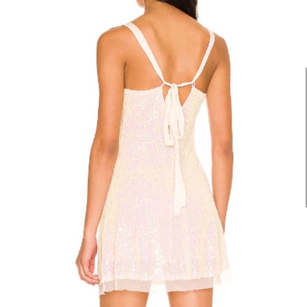 Free People Gold Rush Dress Bachelorette New Years NWT - Picture 3 of 9